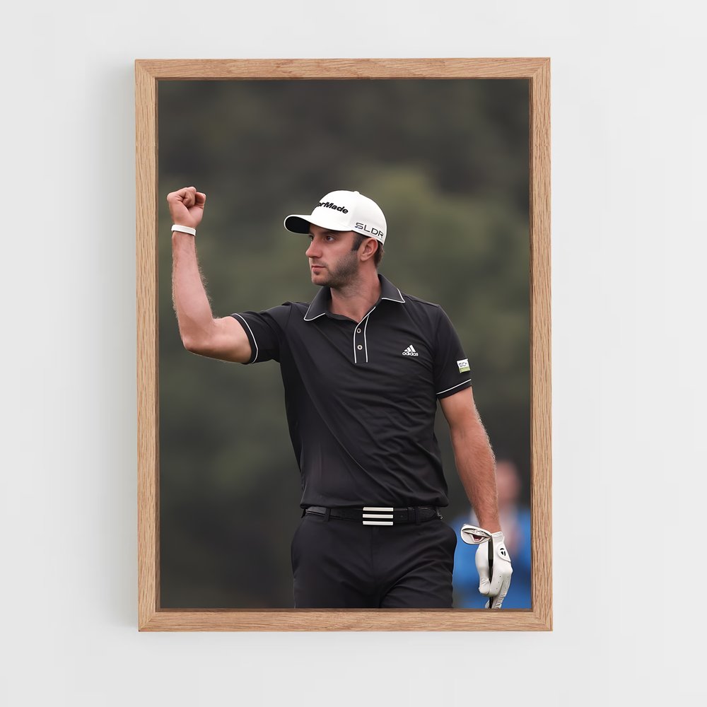 Poster Dustin johnson – affiche Golf (vue 4)
